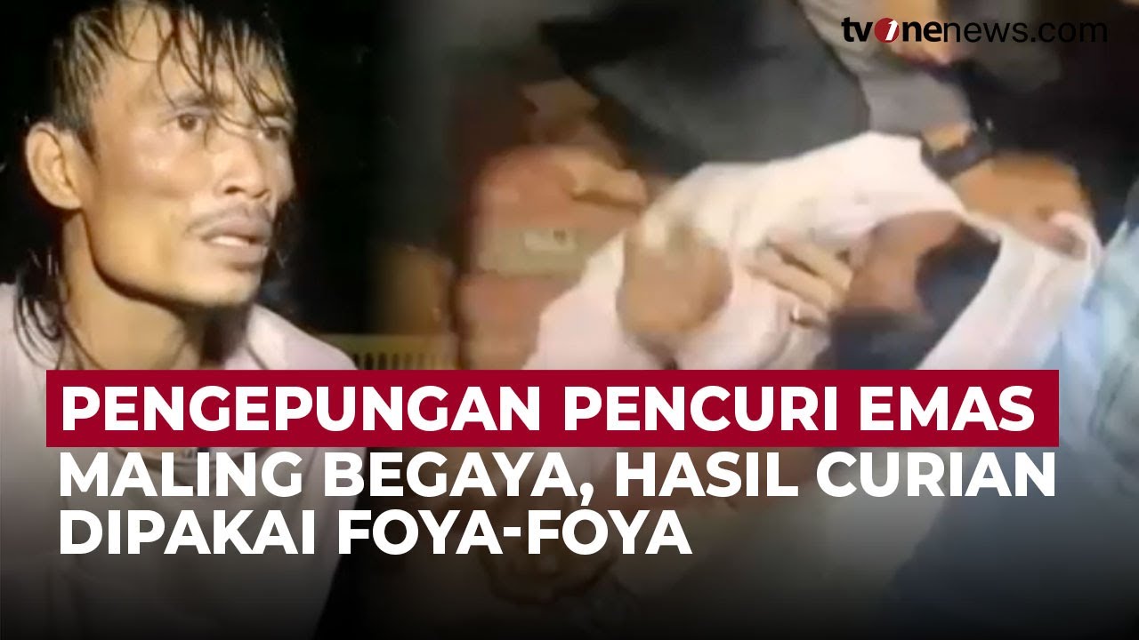 Aksi Maling Gaya Sultan! Foya-foya Pakai Uang Curian, Dibekuk Polisi Saat Kabur | OneNews Update