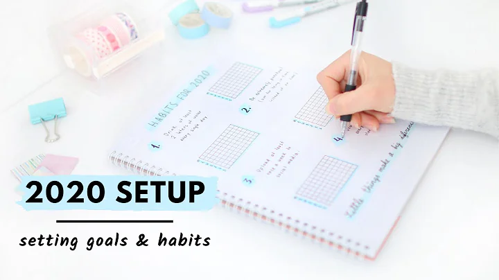 Plan with me for 2020 | How I set ACTIONABLE Goals...