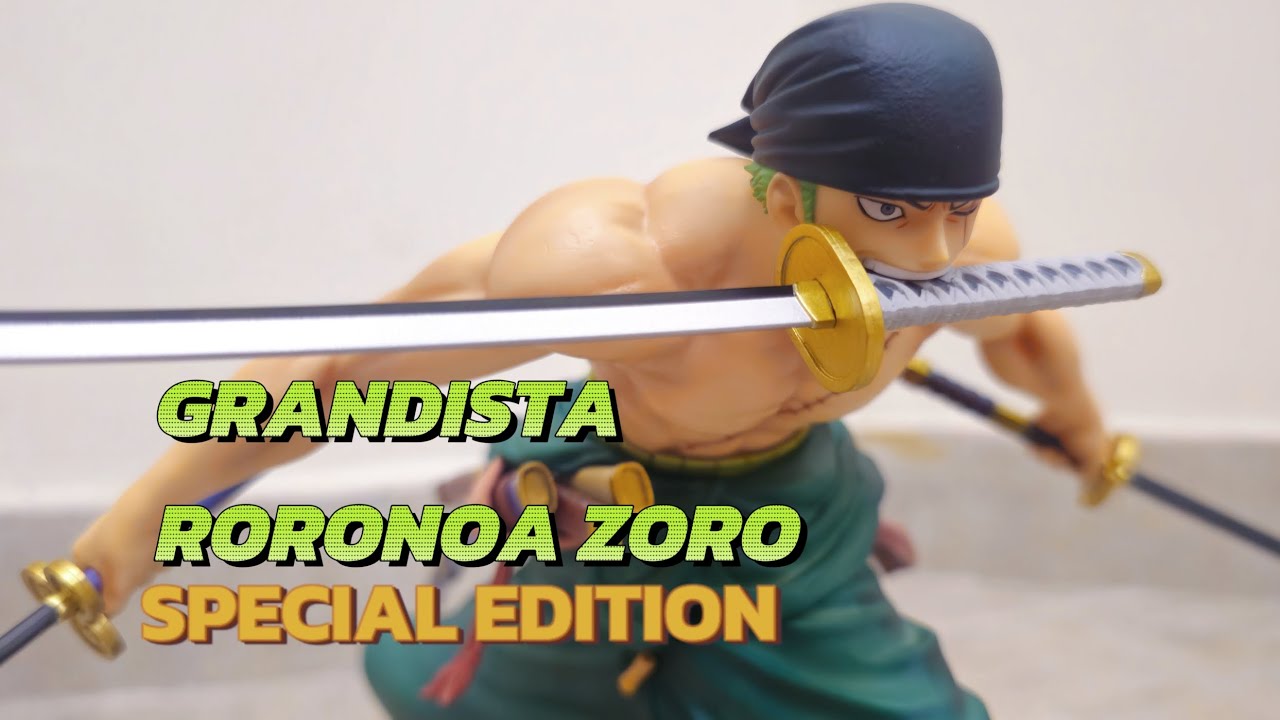 UNBOXING] GRANDISTA RORONOA ZORO Special Edition - YouTube
