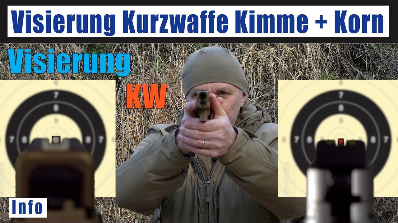 Update KW Visierung Kimme und Korn deutsch IPSC Präzision