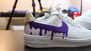 nike air force 1 custom purple