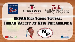 Indian Valley at New Philadelphia - OHSAA High School Softball from BIG Z Sports - WTUZ.com screenshot 4