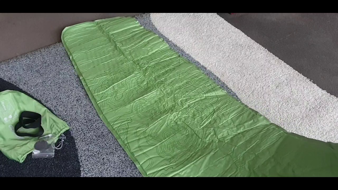 Vango trek 3 compact sleeping mat - YouTube