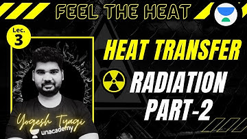 L-3 | Radiation Part-2 | Heat Transfer | GATE & ESE | Yogesh Tyagi