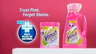 2010-2011 Vanish Oxi Action Extra Hygiene Fabric Stain Remover Bacteria