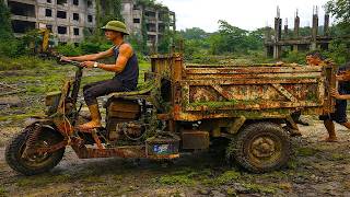 Bringing a Dead Three-Wheeler Back to Life After Years of Abandonment