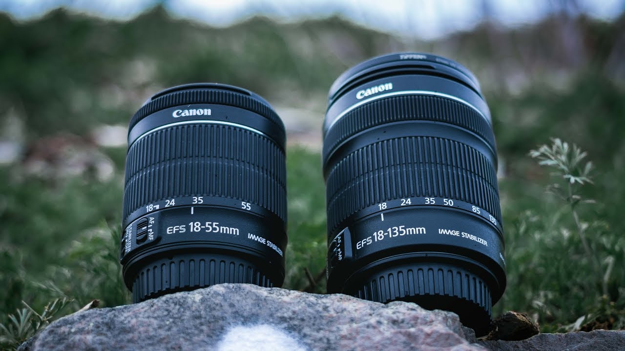 Duidelijk maken 鍔 Aanhankelijk Canon 18-55mm vs. 18-135mm lens (For Vlogging) - YouTube