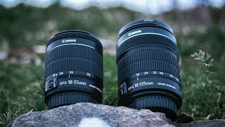 Canon 18-55mm vs. 18-135mm lens (For Vlogging)