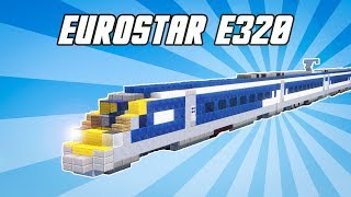 Minecraft Eurostar e320 High Speed Train Tutorial