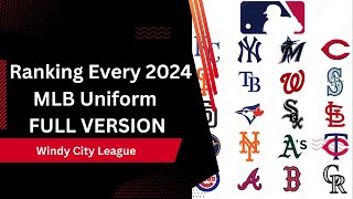 Ranking Every 2024 MLB Uniform: FULL VERSION
