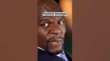 Frontend dev vs. backend dev