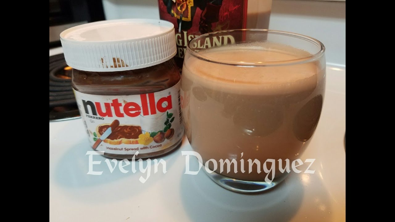 How to make Puerto Rican Coquito Nutella drink