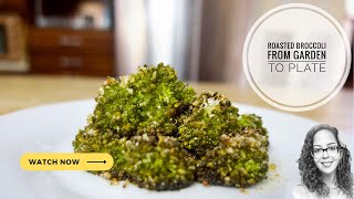 Roasted Broccoli | From Garden To Plate