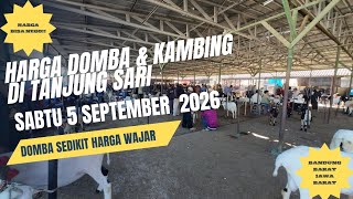 Harga Domba Dan Kambing Hari Ini 5 September 2026 Di Pasar Tanjung Sari Sumedang