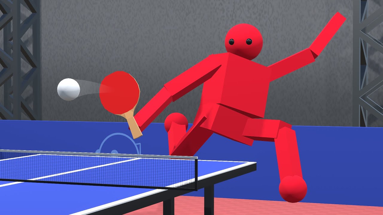 Робот играющий в настольный теннис