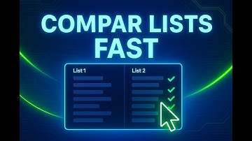 Compare Two Lists Online