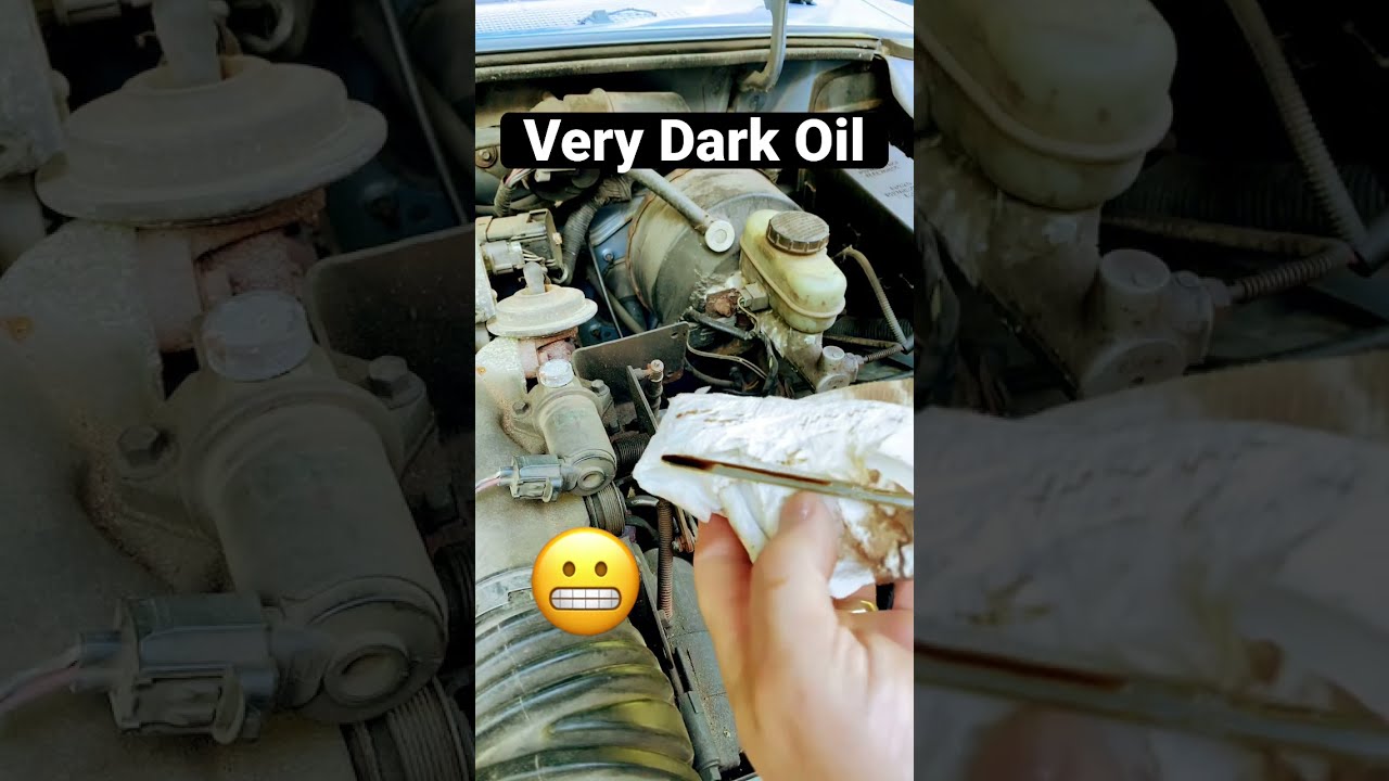 Does Your Car Need An Oil Change Dark 