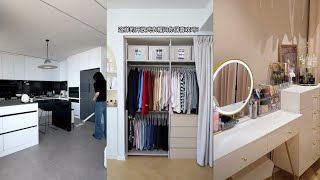 Random house cleaning /whole closet organizing / makeup & refill organizing and restocking