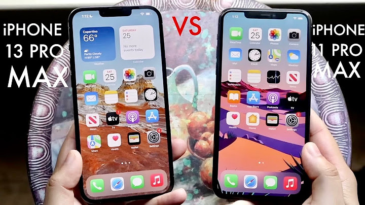 Iphone 11 pro max versus iphone 13 pro max