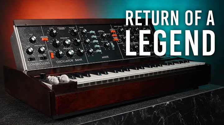 Minimoog Model D: Return of a LEGENDARY Analog Synth!