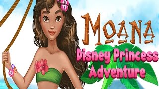 Moana Disney Princess Adventure Dress Up & Coloring Game For Girls screenshot 5