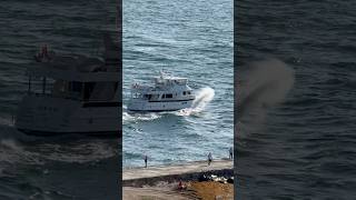 Classic yacht at the Haulover Inlet. Filmed exclusively for us by my good friend Scott