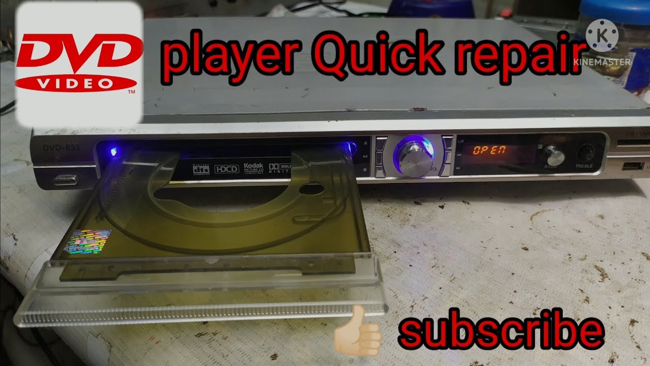 dvd player repair tray not open tech2ktamil YouTube