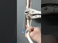 How to Properly Connect a Gas Hose | Step-by-Step Guide to Secure Gas Clamp#shorts
