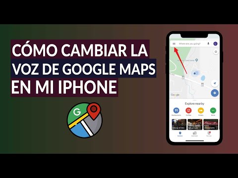 Cómo Cambiar la Voz de Google Maps en mi Celular iPhone o Android