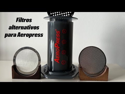 Filtros alternativos de acero inoxidable para Aeropress ¿ Cual es la  diferencia? 0,1mm vs 0.2mm 