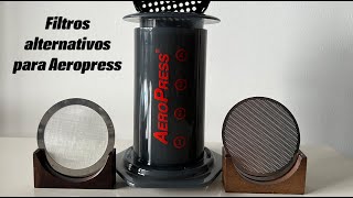 Filtros alternativos de acero inoxidable para Aeropress ¿ Cual es la  diferencia? 0,1mm vs 0.2mm 