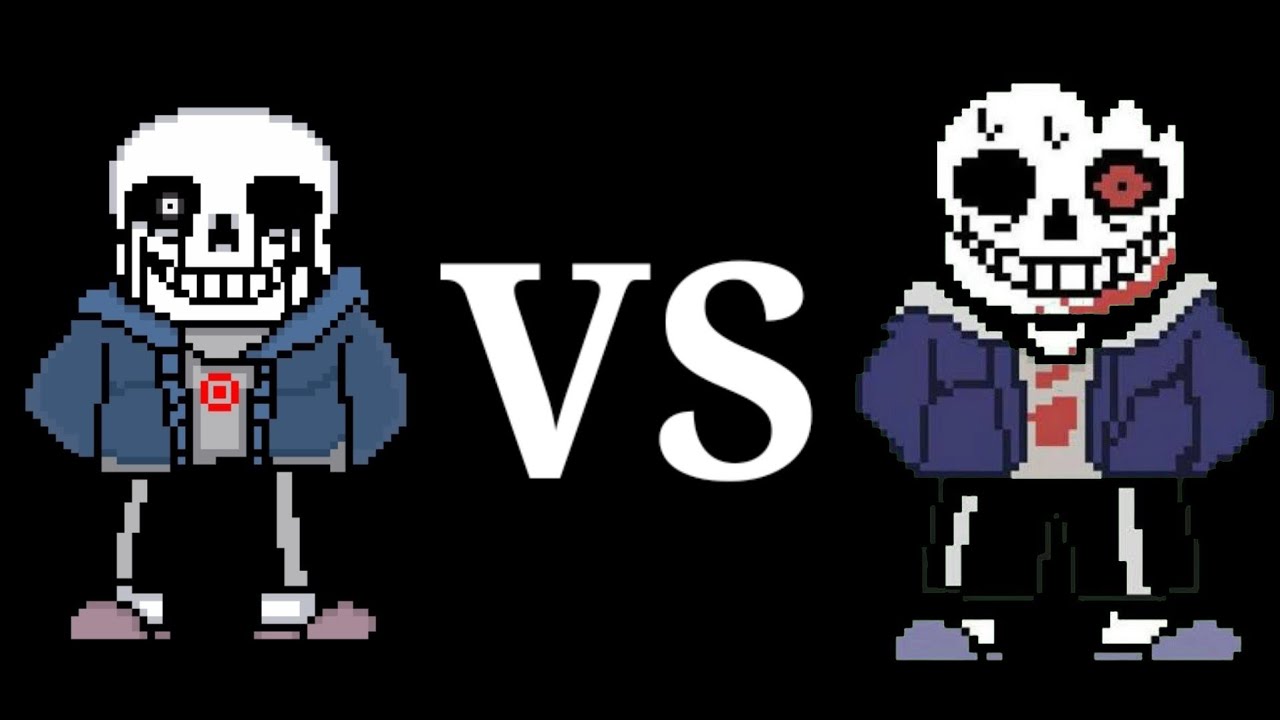 Horror Sans vs Killer Sans #1v1 #edit #horrortale #killertale