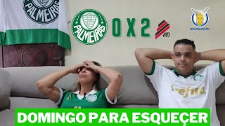 REACT: Palmeiras 0 x 2 Athlético-PR | Brasileirão 2024 - FORA DE CASA???