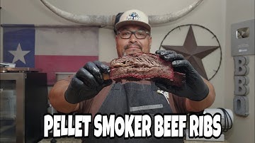 Easy Pellet Smoker Beef Ribs - Smokin
