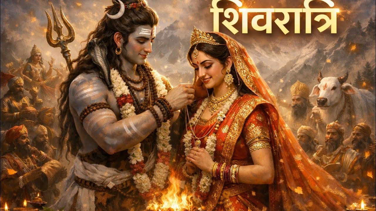 शिव–पार्वती विवाह | Mahashivratri 2026 | Divine Shivratri
