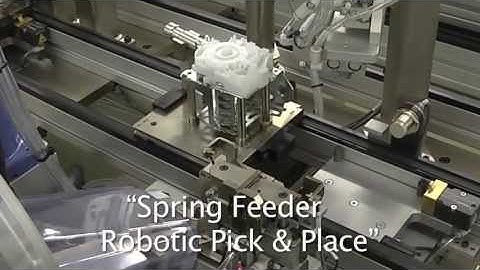 Spring Feeder Robotic Pick and Place