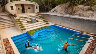 Building Cave Platinum Underground Swimming Pool With Underground Private Living Room enjoy the ☺️