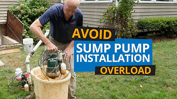 Avoid Sump Pump Installation Overload - Basement Waterproofing