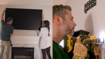 How to Hide the One Connect Box for the Samsung Frame TV
