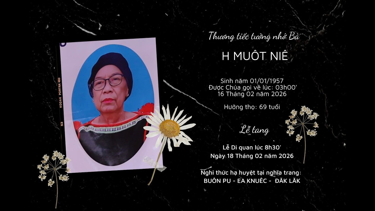 ĐÁM TANG H MUÔT NIÊ, BUÔN PU 18 2