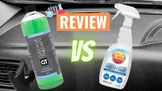 Garage Therapy Dash Serum vs 303 Aerospace Protectant. Which is best?? Application and 6 weeks later