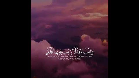 سورة الجاثية ، احمد الخضر