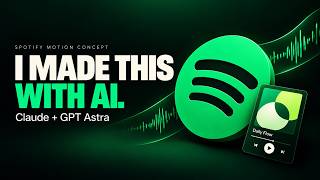 Information I Made a Spotify Ad with AI | Claude + GPT Astra Update