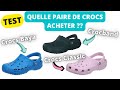 Top 3  meilleures chaussuressabot crocs 2022  crocband vs baya vs classic mule avis comparatif