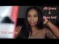 1 month update on Ali Grace hair &amp; Slove hair closure