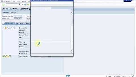 SAP CO Actual Postings   Create Line Items in CO PA KE21N Создание документов в COPA