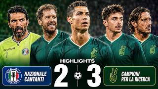 CRISTIANO RONALDO, LECLERC, VETTEL, BUFFON & MORE LEGENDS SHOCK FANS IN CHARITY MATCH 😱