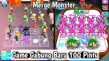Merge Master blue Monster Vs Merge Monster 100 Doors - New Game Part 1 Max level Android Gameplay