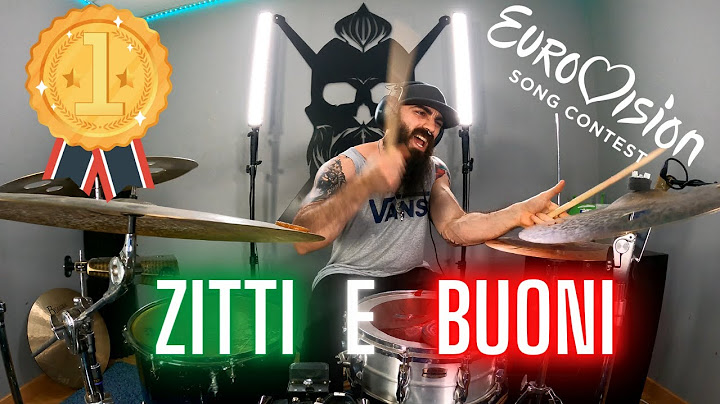 ZITTI E BUONI Drum Cover version - Drum Cover performance video thumbnail
