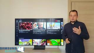 Samsung tv akıllı kumanda üzerinden Türkçe sesli komut   Örnek tv 55Q95T